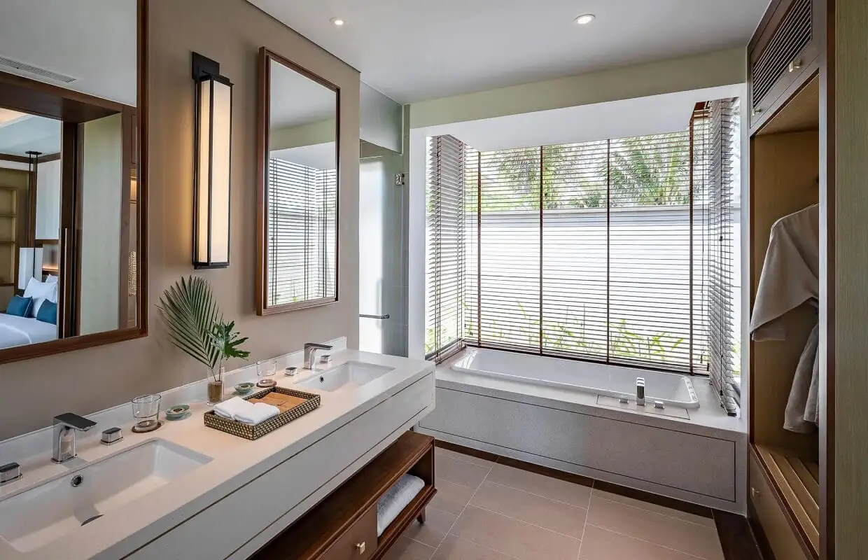 maia resort bathroom view where in vietnam