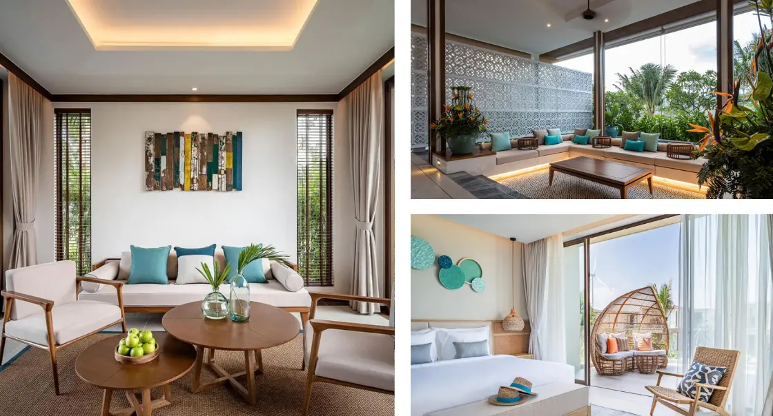 trio images inside fusion villa quy nhon where in vietnam