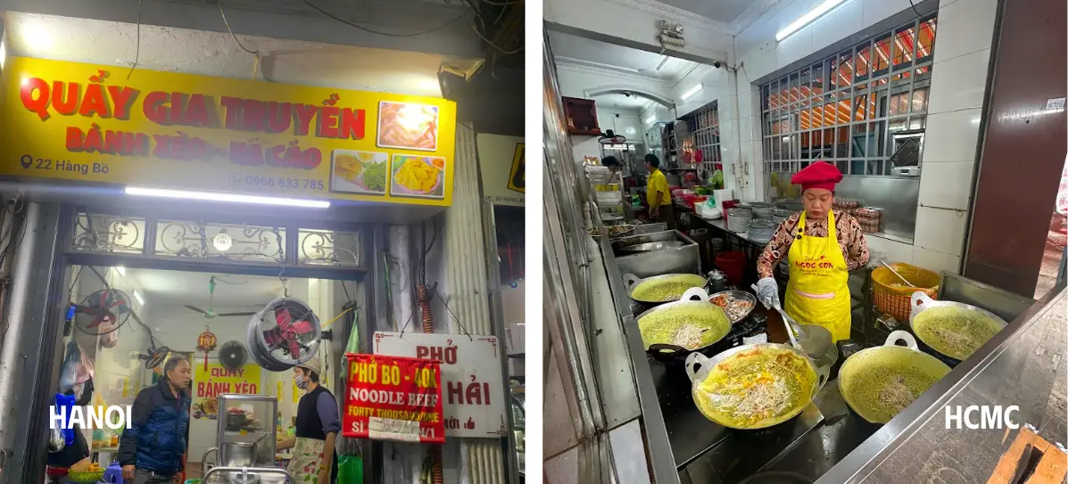 vietnamese central food Quầy Gia Truyền bánh xèo, Bánh Xèo Ngọc Sơn where in vietnam blog body