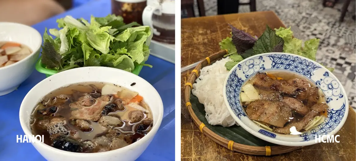 vietnamese food guide Bún Chả Vân Quyết, Gánh Chả where in vietnam blog body