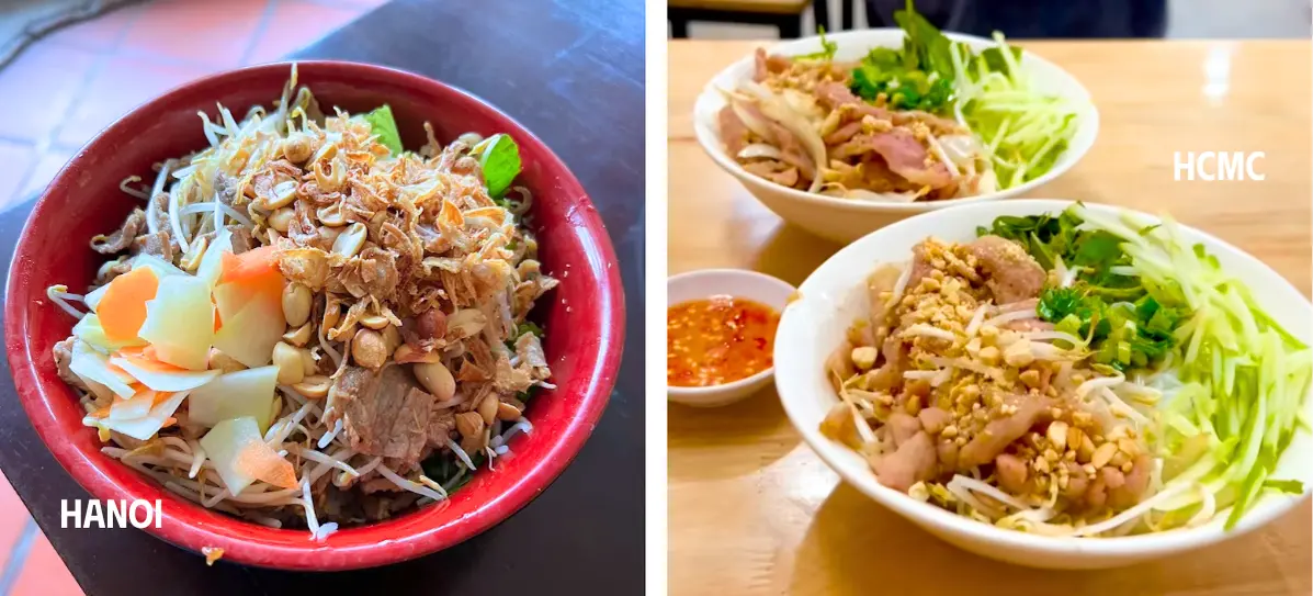 vietnamese southern food bun bo nam bo La Grace, Bếp Cô Linh where in vietnam blog body