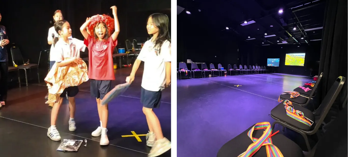 kids ib stage/ runway dwight School Hanoi blog body where in vietnam